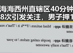 青海海西州直辖区40分钟连震8次引发关注，男子押14根金条借走250万后失联被揭金条全是假料
