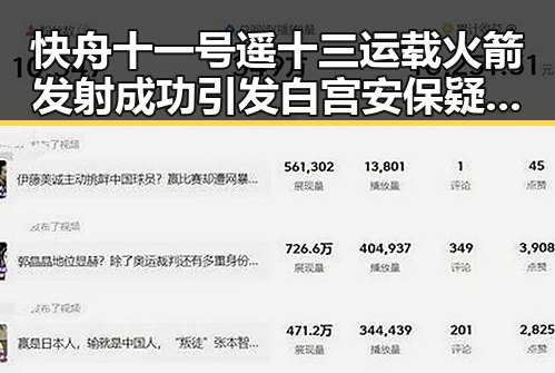 快舟十一号遥十三运载火箭发射成功引发白宫安保疑云 联邦调查局挫败白宫袭击图谋