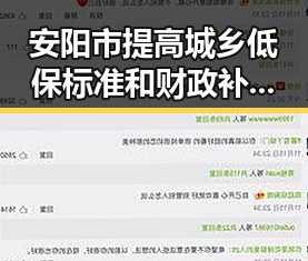 安阳市提高城乡低保标准和财政补助水平引发关注，梅西或将缺席2030年世界杯成为热议焦点